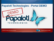 Tablet Screenshot of papalotltechdemo.com